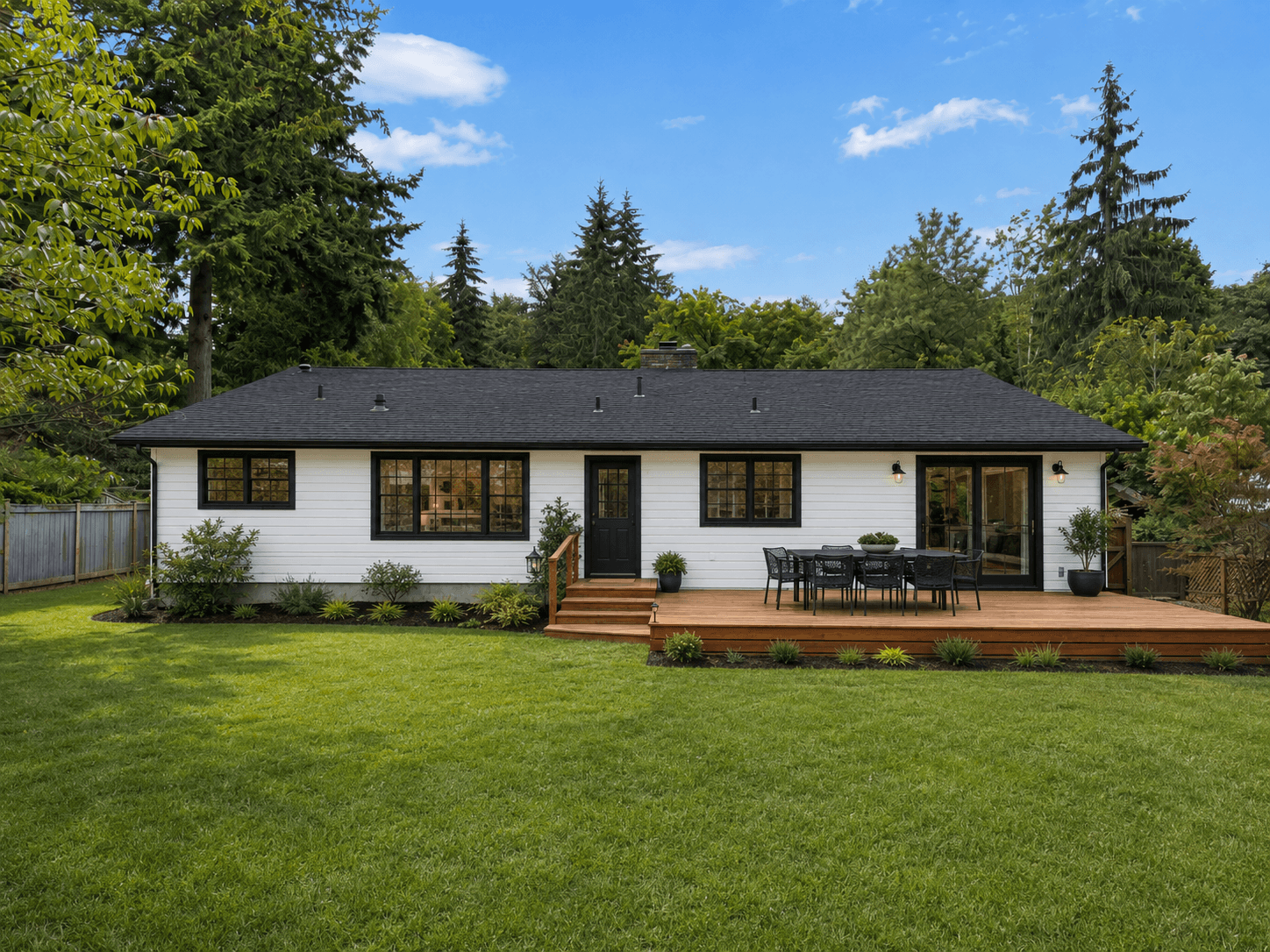 The renovated home after Prelium Properties completed work on it.